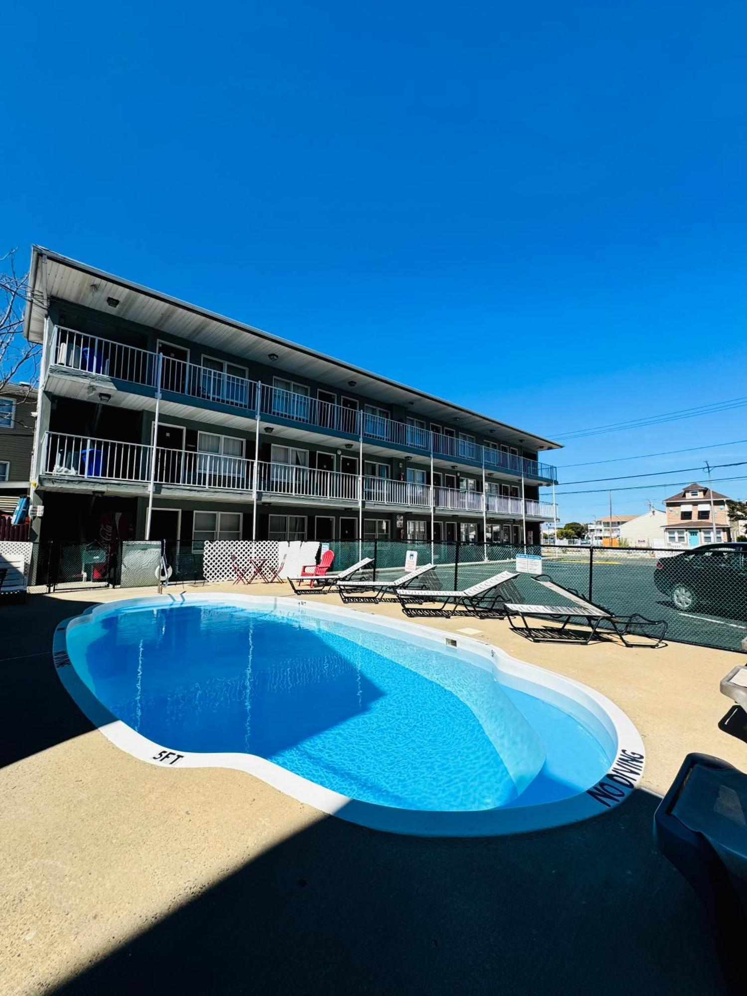 Seagem Motel And Apartments Seaside Heights Exteriör bild
