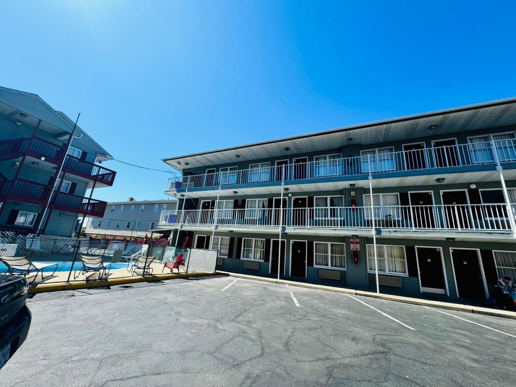Seagem Motel And Apartments Seaside Heights Exteriör bild