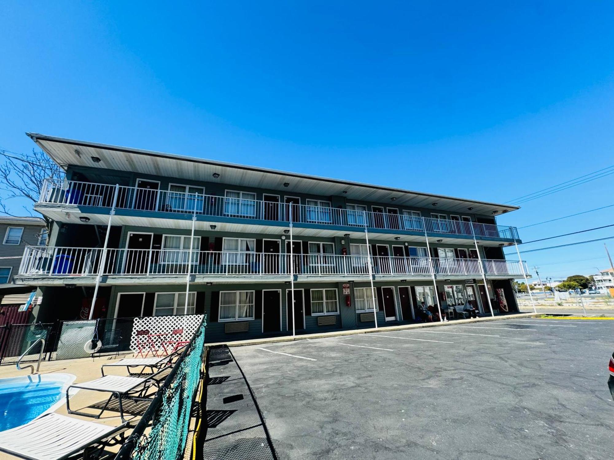 Seagem Motel And Apartments Seaside Heights Exteriör bild