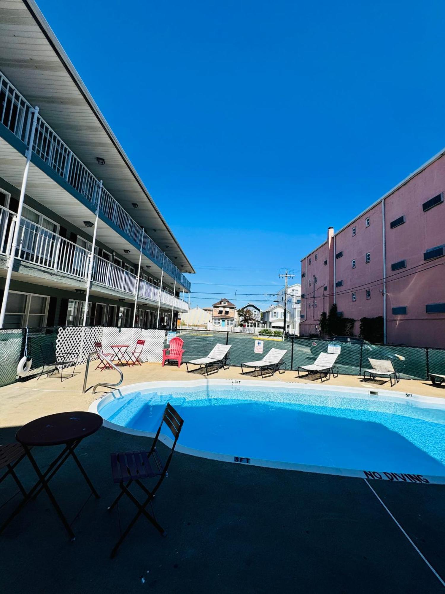 Seagem Motel And Apartments Seaside Heights Exteriör bild