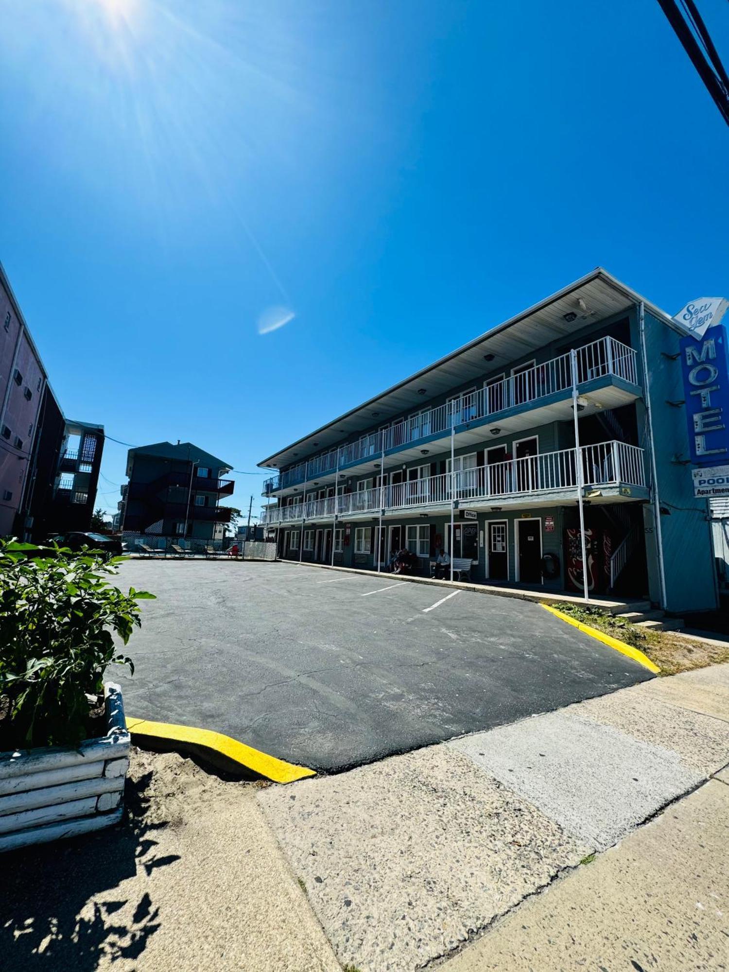 Seagem Motel And Apartments Seaside Heights Exteriör bild